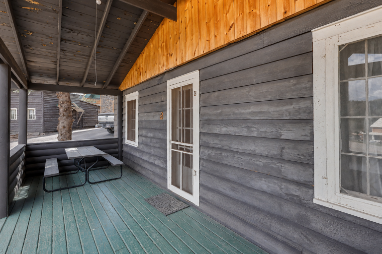 Cabin 8 Front Porch